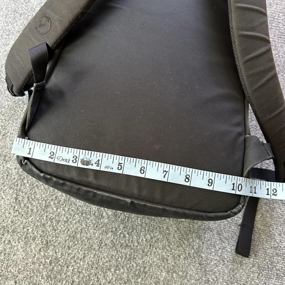 Fjallraven Backpack Black G-1000 Laptop Compartment Travel Daypack Mens‎